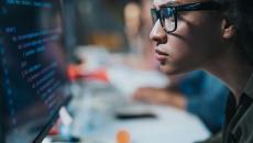 Cybersecurity professional managing ransomware risk Cybersecurity professional managing ransomware risk