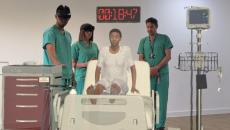 A simulated scenario on the HoloScenarios: Gastrointestinal module A simulated scenario on the HoloScenarios: Gastrointestinal module