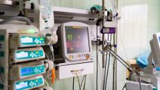 Heart monitor in hospital room Heart monitor in hospital room